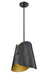 Pendant Z-Lite 1951P11-MB Matte Black Salone 1 Light Pendant Z-Lite