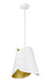 Pendant Z-Lite 1951P11-MW Matte White Salone 1 Light Pendant Z-Lite