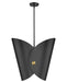 Pendant Z-Lite 1951P18-MB Matte Black Salone 1 Light Pendant Z-Lite