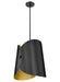 Pendant Z-Lite 1951P18-MB Matte Black Salone 1 Light Pendant Z-Lite