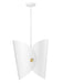 Pendant Z-Lite 1951P18-MW Matte White Salone 1 Light Pendant Z-Lite