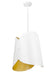 Pendant Z-Lite 1951P18-MW Matte White Salone 1 Light Pendant Z-Lite