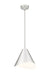 Pendant Z-Lite 1952P12-BN Brushed Nickel Aria 1 Light Pendant Z-Lite