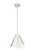 Pendant Z-Lite 1952P12-BN Brushed Nickel Aria 1 Light Pendant Z-Lite