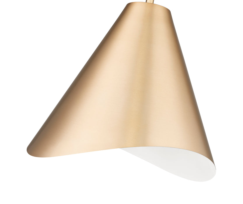 Pendant Z-Lite 1952P12-MGLD Modern Gold Aria 1 Light Pendant Z-Lite