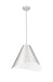 Pendant Z-Lite 1952P18-BN Brushed Nickel Aria 1 Light Pendant Z-Lite