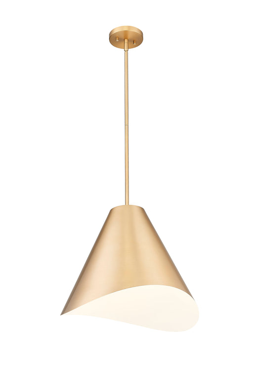 Pendant Z-Lite 1952P18-MGLD Modern Gold Aria 1 Light Pendant Z-Lite