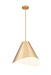 Pendant Z-Lite 1952P18-MGLD Modern Gold Aria 1 Light Pendant Z-Lite