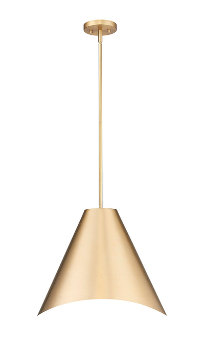 Pendant Z-Lite 1952P18-MGLD Modern Gold Aria 1 Light Pendant Z-Lite
