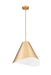 Pendant Z-Lite 1952P18-MGLD Modern Gold Aria 1 Light Pendant Z-Lite