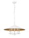 Pendant Z-Lite 1953-22MW Matte White Rialto 5 Light Pendant Z-Lite