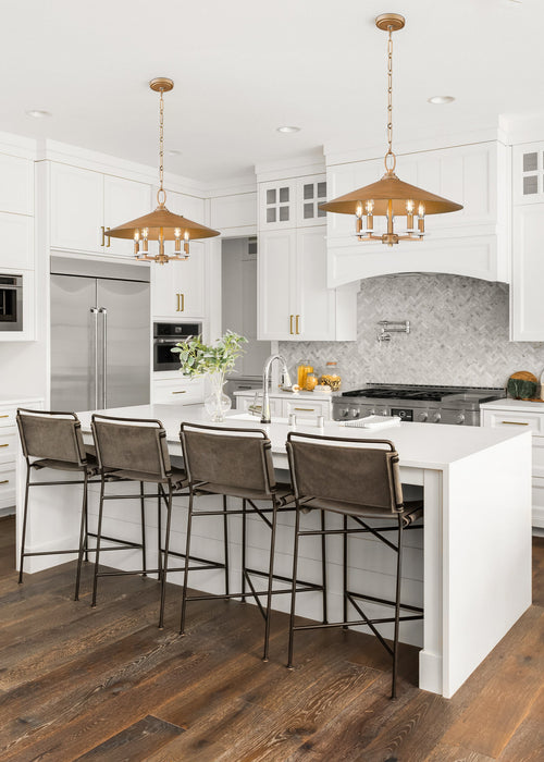 Pendant Z-Lite 1953-22SGD Signature Gold Rialto 5 Light Pendant Z-Lite