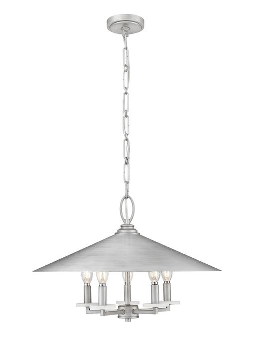 Pendant Z-Lite 1953-22SPT Signature Pewter Rialto 5 Light Pendant Z-Lite