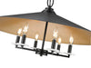 Pendant Z-Lite 1953-32MB Matte Black Rialto 6 Light Pendant Z-Lite