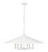 Pendant Z-Lite 1953-32MW Matte White Rialto 6 Light Pendant Z-Lite