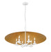 Pendant Z-Lite 1953-32MW Matte White Rialto 6 Light Pendant Z-Lite