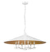 Pendant Z-Lite 1953-32MW Matte White Rialto 6 Light Pendant Z-Lite