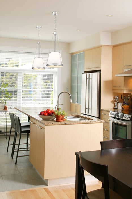 Pendant Z-Lite 1954P12-BN Brushed Nickel Madeline 4 Light Pendant Z-Lite