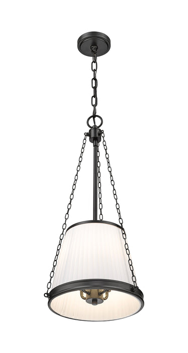 Pendant Z-Lite 1954P12-MB Matte Black Madeline 4 Light Pendant Z-Lite