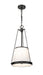 Pendant Z-Lite 1954P12-MB Matte Black Madeline 4 Light Pendant Z-Lite