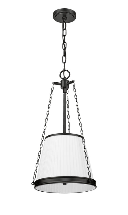 Pendant Z-Lite 1954P12-MB Matte Black Madeline 4 Light Pendant Z-Lite