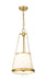 Pendant Z-Lite 1954P12-MGLD Modern Gold Madeline 4 Light Pendant Z-Lite