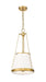 Pendant Z-Lite 1954P12-MGLD Modern Gold Madeline 4 Light Pendant Z-Lite