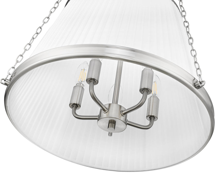 Pendant Z-Lite 1954P18-BN Brushed Nickel Madeline 5 Light Pendant Z-Lite