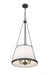 Pendant Z-Lite 1954P18-MB Matte Black Madeline 5 Light Pendant Z-Lite