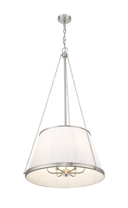 Pendant Z-Lite 1954P24-BN Brushed Nickel Madeline 6 Light Pendant Z-Lite