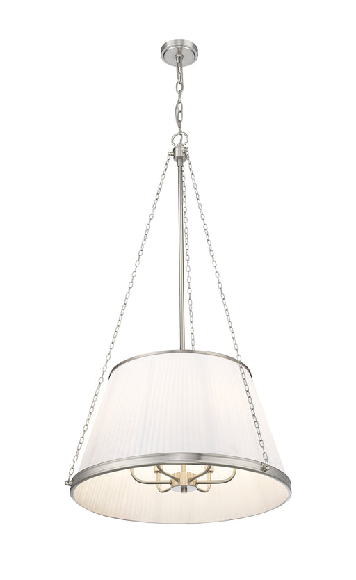 Pendant Z-Lite 1954P24-BN Brushed Nickel Madeline 6 Light Pendant Z-Lite