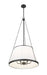 Pendant Z-Lite 1954P24-MB Matte Black Madeline 6 Light Pendant Z-Lite