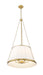 Pendant Z-Lite 1954P24-MGLD Modern Gold Madeline 6 Light Pendant Z-Lite