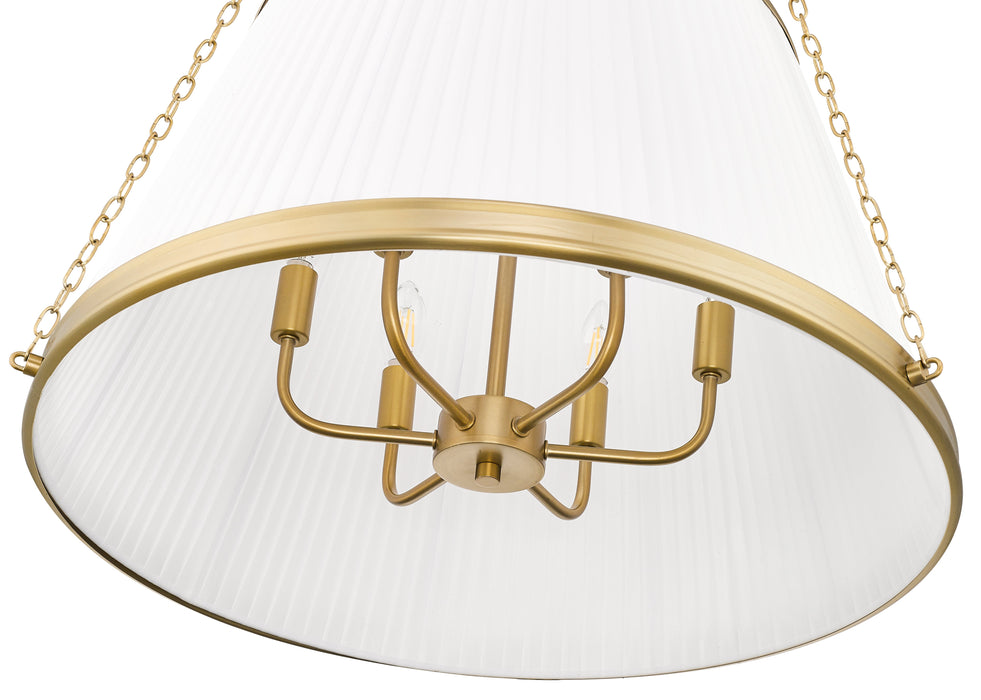 Pendant Z-Lite 1954P24-MGLD Modern Gold Madeline 6 Light Pendant Z-Lite