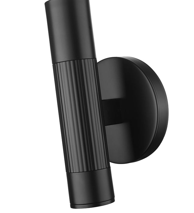 Wall Sconce Z-Lite 1956-1S-MB Matte Black Stari 1 Light Wall Sconce Z-Lite