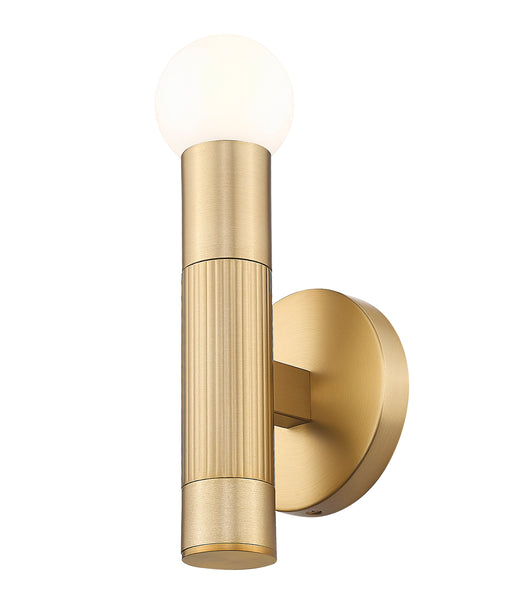 Wall Sconce Z-Lite 1956-1S-MGLD Modern Gold Stari 1 Light Wall Sconce Z-Lite