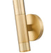 Wall Sconce Z-Lite 1956-1S-MGLD Modern Gold Stari 1 Light Wall Sconce Z-Lite