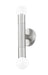 Wall Sconce Z-Lite 1956-2S-BN Brushed Nickel Stari 2 Light Wall Sconce Z-Lite
