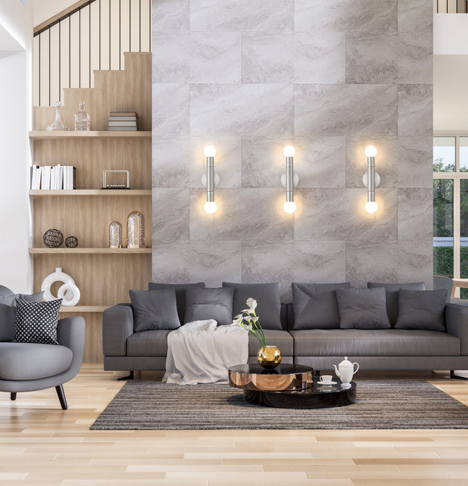 Wall Sconce Z-Lite 1956-2S-BN Brushed Nickel Stari 2 Light Wall Sconce Z-Lite