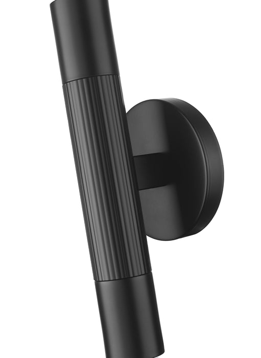 Wall Sconce Z-Lite 1956-2S-MB Matte Black Stari 2 Light Wall Sconce Z-Lite