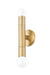 Wall Sconce Z-Lite 1956-2S-MGLD Modern Gold Stari 2 Light Wall Sconce Z-Lite