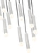 Chandelier Z-Lite 1956P-11R-BN Brushed Nickel Stari 11 Light Chandelier Z-Lite