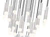 Chandelier Z-Lite 1956P-27R-BN Brushed Nickel Stari 27 Light Chandelier Z-Lite