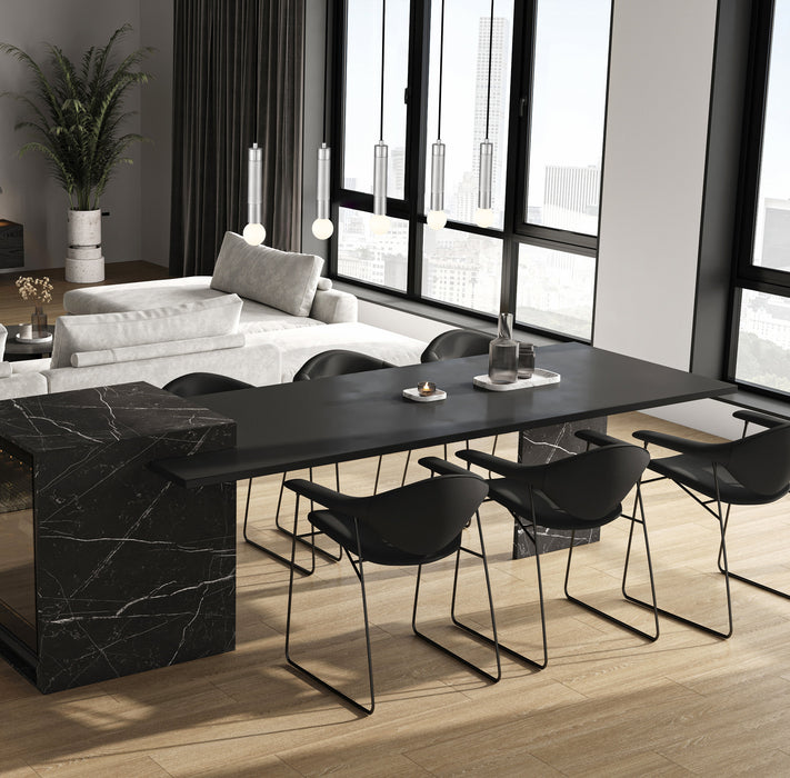 Linear Chandelier Z-Lite 1956P-5L-BN Brushed Nickel Stari 5 Light Linear Chandelier Z-Lite