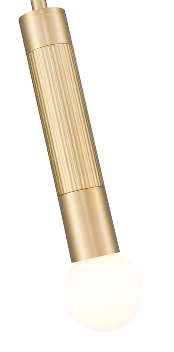 Pendant Z-Lite 1956P-MGLD Modern Gold Stari 1 Light Pendant Z-Lite