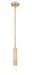 Pendant Z-Lite 1956P-ROD-MGLD Modern Gold Stari 1 Light Pendant Z-Lite