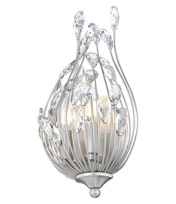 Wall Sconce Z-Lite 1957-2S-BN Brushed Nickel Gabriella 2 Light Wall Sconce Z-Lite