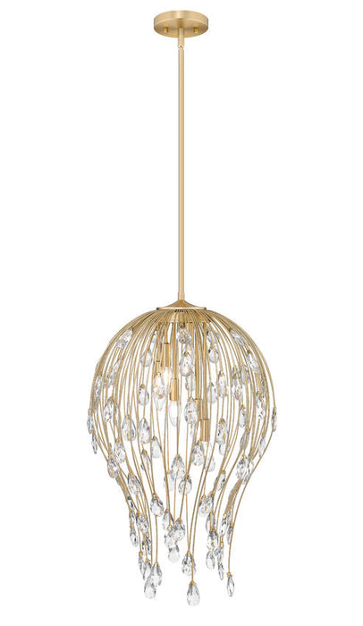 Pendant Z-Lite 1957P18-MGLD Modern Gold Gabriella 6 Light Pendant Z-Lite