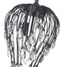 Pendant Z-Lite 1957P9-MB Matte Black Gabriella 3 Light Pendant Z-Lite
