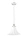 Pendant Z-Lite 1958P12-BN Brushed Nickel Fleur 1 Light Pendant Z-Lite